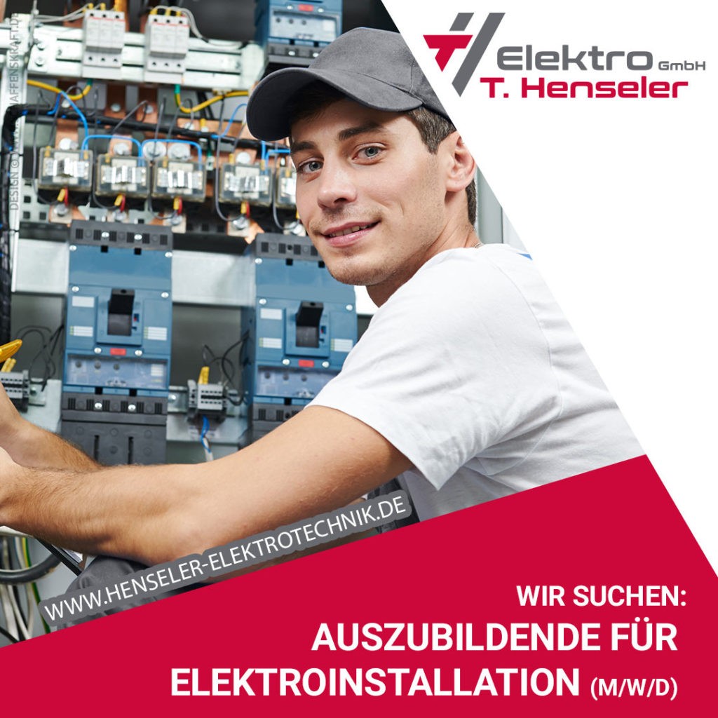 Auszubildende Elektroinstallation (m/w/d)